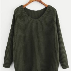 Comfy green sweater
